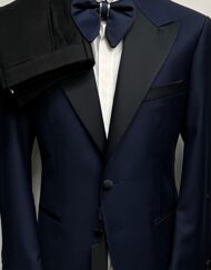 Navy blue classic tuxedo
