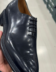 Black oxford men's lace up